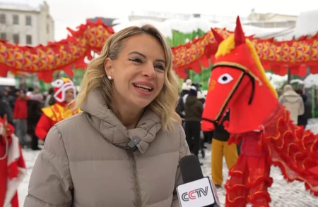 चीनी वसंत त्योहार मनाने के लिए विश्व भर में कई स्थानों पर कार्यक्रमों का आयोजन