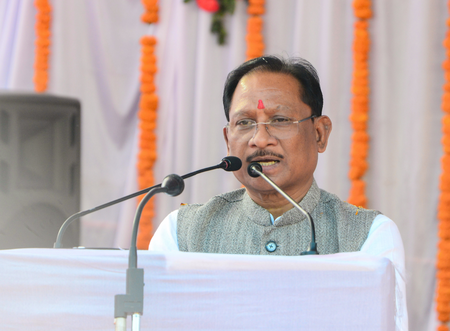 बाबा गुरु घासीदास जी के बताए मार्ग पर काम कर रही हमारी सरकार: सीएम विष्णु देव साय