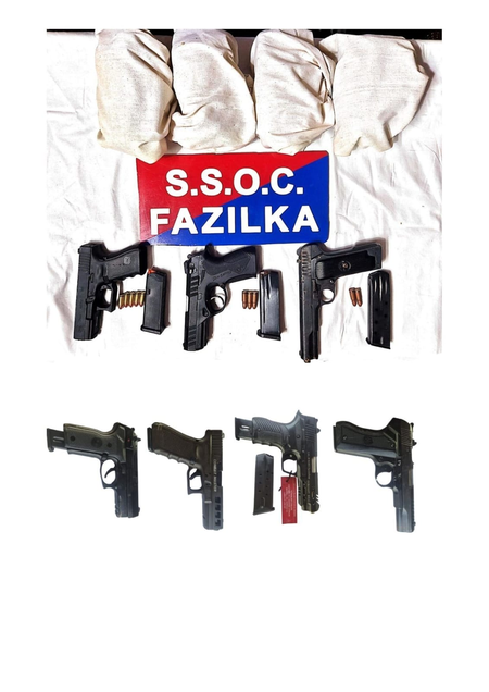 पंजाब पुलिस को बड़ी सफलता, क्रॉस-बॉर्डर ड्रग और हथियारों की तस्करी करने वाले कार्टेल का भंडाफोड़ किया