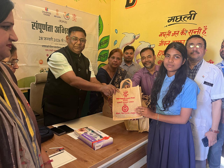 राष्ट्रीय विज्ञान दिवस पर सर्वा पंचायत में 'सम्पूर्णता अभियान 2.0' ने स्वास्थ्य-पोषण जागरूकता की अलख जगाई