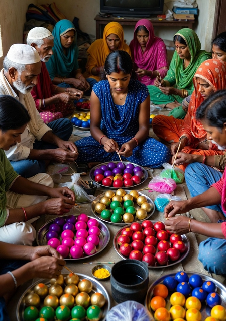 गुलाबी नगरी की होली का अनोखा रंग: 'गुलाल गोटे' जो सदियों से हिंदू-मुस्लिम कारीगरों के भाईचारे का प्रतीक