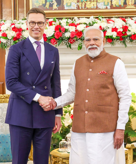 फिनलैंड के राष्ट्रपति स्टब बोले: दुनिया बने भारत जैसी, यूएनएससी में आपकी स्थायी सीट हो पक्की