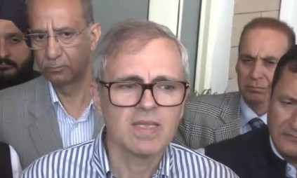 राज्यसभा में नीतीश कुमार से सकारात्मक भूमिका की उम्मीद: उमर अब्दुल्ला