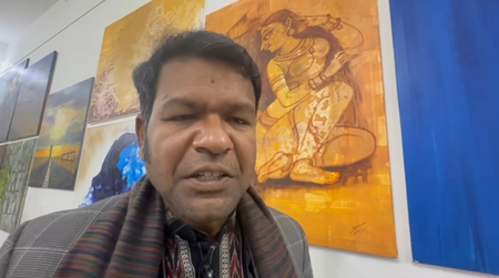 पद्मश्री सैंड आर्टिस्ट सुदर्शन पटनायक ने वेनिस में किया भारत का किया प्रतिनिधित्व