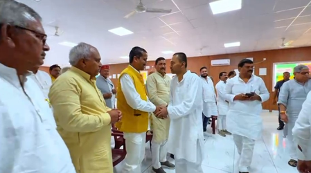 बिहार निशांत कुमार ने पार्टी में शामिल होने से पहले जदयू नेताओं से की मुलाकात, तैयारी जोरों पर