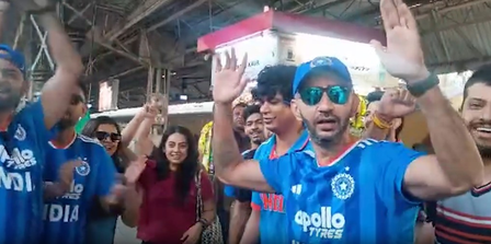 टी20 वर्ल्ड कप : विभिन्न शहरों और राज्यों से बड़ी संख्या में ट्रेन से मैच देखने अहमदाबाद पहुंचे क्रिकेट प्रेमी