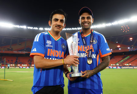 'What a reason to smile': Gambhir responds to Dhoni’s ‘Coach Sahab, smile looks great on you’ comment 'What a reason to smile': Gambhir responds to Dhoni’s ‘Coach Sahab, smile looks great on you’ comment