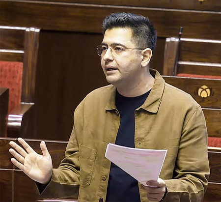 पीरियड्स से जुड़े मुद्दों को कलंकमुक्त करने की जरूरत: राघव चड्ढा