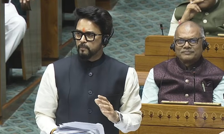 राहुल गांधी 'लीडर ऑफ प्रोपेगेंडा', सदन के नियम तोड़ते हैं : अनुराग ठाकुर