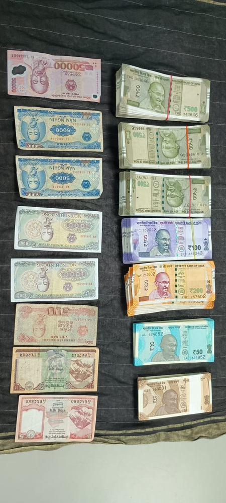 रिश्वत लेते एएसआई गिरफ्तार, तलाशी में 3.31 लाख नकद व विदेशी मुद्रा बरामद