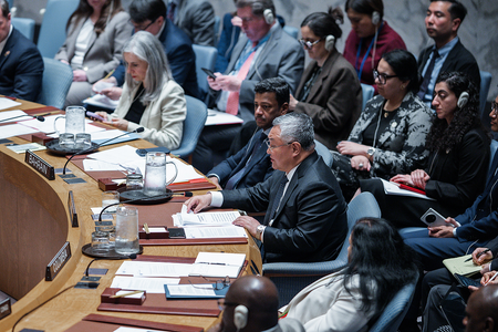 संयुक्त राष्ट्र में चीनी प्रतिनिधि  अमेरिका ईरान परमाणु संकट का जनक