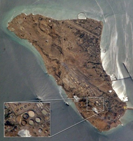Kharg Islands of Iran