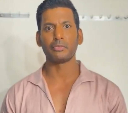 Vishal thanks Telugu star Rajendra Prasad for his apology for comment on MGR Vishal thanks Telugu star Rajendra Prasad for his apology for comment on MGR