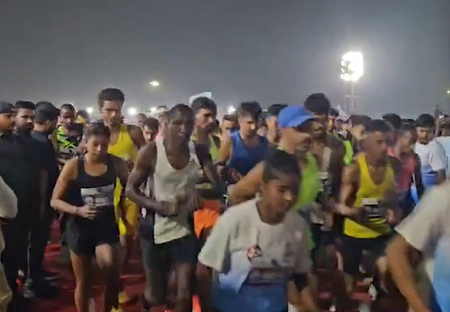 बिहार नशा मुक्त बिहार के लिए मैराथन का आयोजन, 10,000 प्रतिभागियों ने लिया हिस्सा