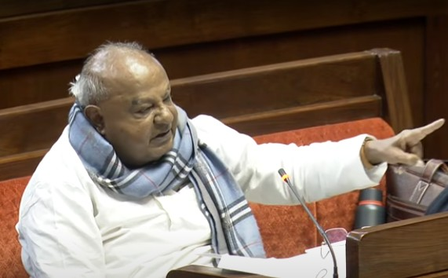 संसद की मर्यादा पर देवगौड़ा की कांग्रेस को नसीहत, सोनिया गांधी से अपने सांसदों को समझाने की अपील संसद की मर्यादा पर देवगौड़ा की कांग्रेस को नसीहत, सोनिया गांधी से अपने सांसदों को समझाने की अपील