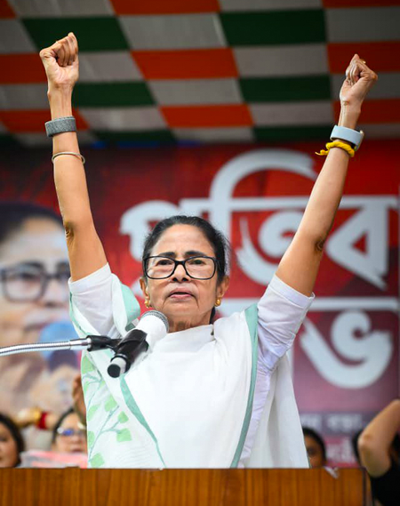 बंगाल चुनाव टीएमसी ने सभी सीटों पर उतारे उम्मीदवार, भवानीपुर से मैदान में सीएम ममता बनर्जी