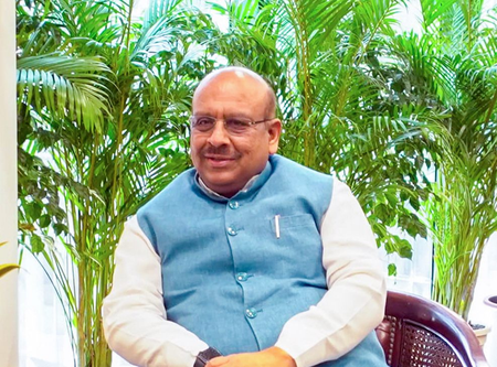 दिल्ली विधानसभा अध्यक्ष विजेंद्र गुप्ता ने उपराज्यपाल को लिखा पत्र; ऑडिबल ट्रैफिक सिग्नल लगाने का किया आग्रह