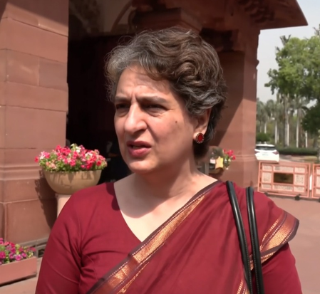 सांसद बोरदोलोई दे सकते हैं इस्तीफा, पार्टी को नहीं थी जानकारी  प्रियंका गांधी वाड्रा