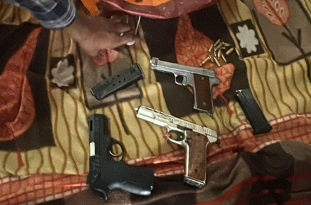 पंजाब पुलिस को मिली बड़ी सफलता बंबीहा गैंग के दो बदमाश गिरफ्तार, हथियारों का जखीरा बरामद