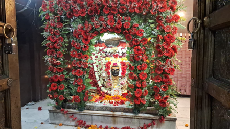 बिहार चैत्र नवरात्रि के पहले दिन तंत्र साधना से लेकर वैदिक साधना के लिए थावे मंदिर पहुंचे लाखों भक्त