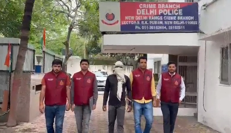 नई दिल्ली नरेला में हत्या के प्रयास के मामले में क्राइम ब्रांच ने फरार चल रहे आरोपी को दबोचा
