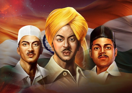 कांग्रेस नेताओं ने भगत सिंह, राजगुरु और सुखदेव को किया नमन, कहा-देश उनका ऋणी कांग्रेस नेताओं ने भगत सिंह, राजगुरु और सुखदेव को किया नमन, कहा-देश उनका ऋणी