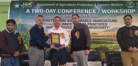 जम्मू-कश्मीर  डोडा में एकीकृत बागवानी विकास मिशन, किसानों को आधुनिक खेती और सब्सिडी की मिली जानकारी