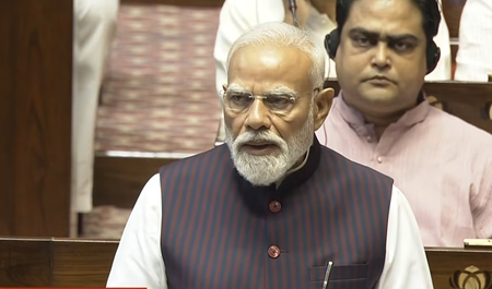 पश्चिम एशिया जंग के समाधान के लिए भारत ने संवाद का रास्ता सुझाया, राज्यसभा में बोले पीएम मोदी