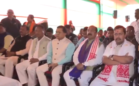 नितिन नवीन, भूपेंद्र पटेल, विष्णु देव साय और ब्रजेश पाठक समेत भाजपा नेताओं ने सुनी मन की बात