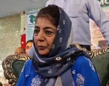 जम्मू-कश्मीर की सरकार लोगों की उम्मीदों पर खरी नहीं उतरी  महबूबा मुफ्ती