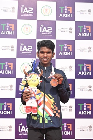 खेलो इंडिया ट्राइबल गेम्स अरुणाचल की नेदी और महाराष्ट्र के गोविंद पाडेकर ने जीता स्वर्ण पदक