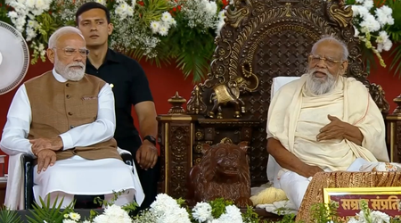 पीएम मोदी का जीवन आधे साधु और आधे गृहस्थ जैसा  पद्मसागर सूरीश्वरजी महाराज