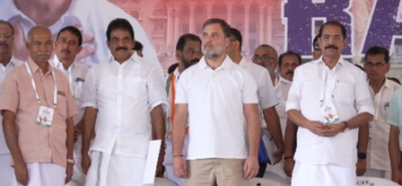 केरल में राहुल गांधी का सीएम विजयन पर हमला, वामपंथी अपने मूल सिद्धांतों से भटक गए