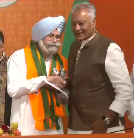 एच.एस. फुल्का का भाजपा में शामिल होना सरकार पर सिख समुदाय के मजबूत भरोसे का संकेत सुनील जाखड़