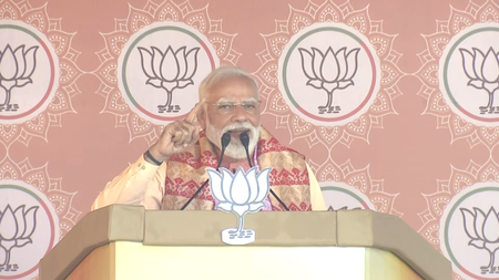 कांग्रेस ने असम की आत्मा, शान, पहचान और सुरक्षा से खिलवाड़ किया  प्रधानमंत्री मोदी