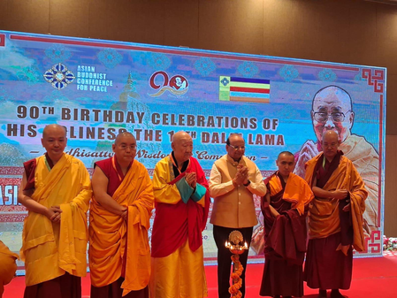 मुझे विश्वास है, भगवान बुद्ध का संदेश पूरी दुनिया में शांति लाएगा  विनय सक्सेना