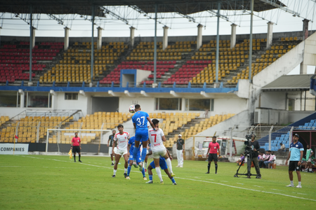 आईएफएल 2025-26 1-1 से ड्रॉ रहा नामधारी एफसी और डेम्पो के बीच खेला गया मुकाबला