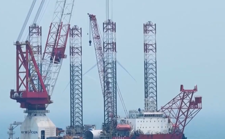 चीन में छीयुआन अपतटीय पवन ऊर्जा परियोजना में प्रगति चीन में छीयुआन अपतटीय पवन ऊर्जा परियोजना में प्रगति