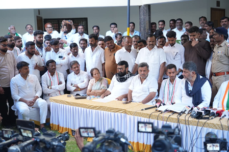 दावणगेरे दक्षिण और बागलकोट में शांतिपूर्ण रहा प्रचार अभियान डीके शिवकुमार