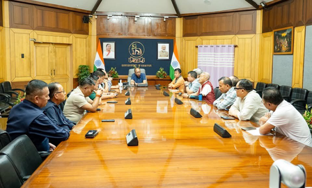 मणिपुर ट्रोंगलाओबी की घटना को लेकर सीएम ने की ऑल पार्टी मीटिंग, लोगों से शांत रहने की अपील