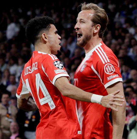 एफसी बायर्न म्यूनिख ने रियल मैड्रिड को 2-1 से हराया एफसी बायर्न म्यूनिख ने रियल मैड्रिड को 2-1 से हराया