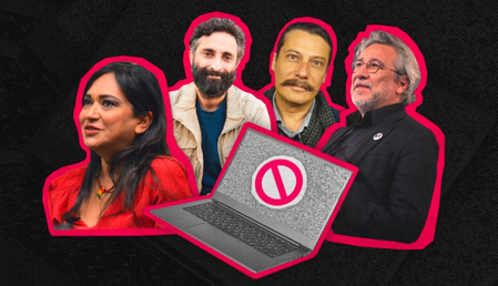 तुर्की देश से निकाले गए पत्रकारों को चुप कराने के लिए साइबर टूल्स का कर रहा दुरुपयोग तुर्की देश से निकाले गए पत्रकारों को चुप कराने के लिए साइबर टूल्स का कर रहा दुरुपयोग