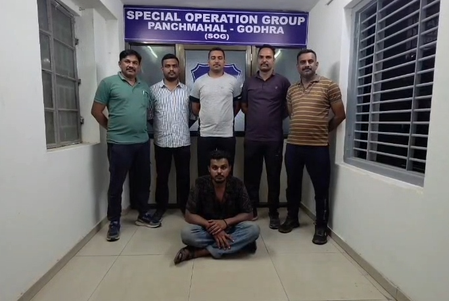 गोधरा  छह महीने से फरार दंगे का आरोपी महाराष्ट्र से गिरफ्तार, उपद्रव फैलाने का आरोप