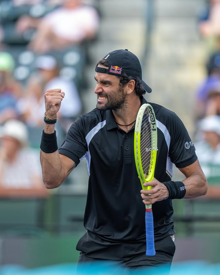 मोंटे कार्लो मास्टर्स बेरेटिनी ने मेदवेदेव को शिकस्त देकर बनाई तीसरे दौर में जगह