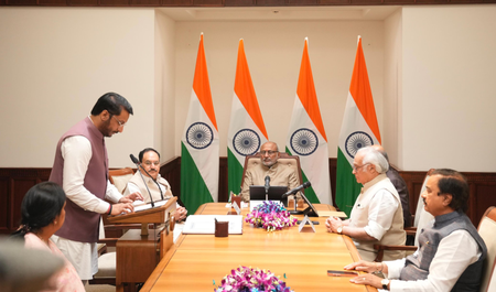 अजित पवार के बेटे पार्थ पवार बने राज्यसभा सांसद, उपराष्ट्रपति ने दिलाई शपथ