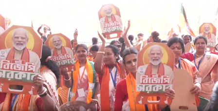 प्रधानमंत्री की जनसभा में पहुंची महिलाओं में उत्साह, बोलीं-पश्चिम बंगाल में परिवर्तन चाहिए