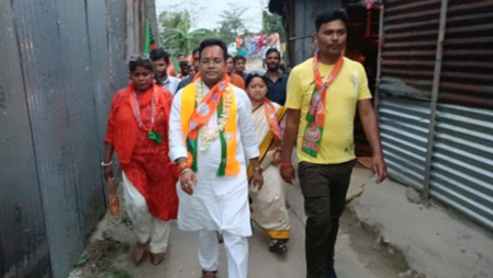 भाजपा के जलपाईगुड़ी सदर उम्मीदवार ने अभिषेक बनर्जी के खिलाफ शिकायत दर्ज कराई