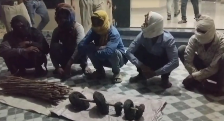 मध्य प्रदेश बाघ के शिकार के आरोप में 5 लोग गिरफ्तार