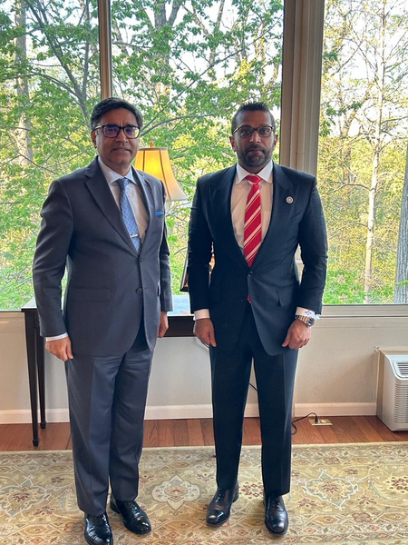 India-US ties strengthen as Foreign Secretary Vikram Misri meets FBI chief Kash Patel India-US ties strengthen as Foreign Secretary Vikram Misri meets FBI chief Kash Patel