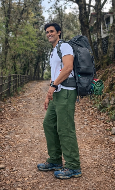 Kunal Kapoor shares pics from recent trek amidst calm and serene nature